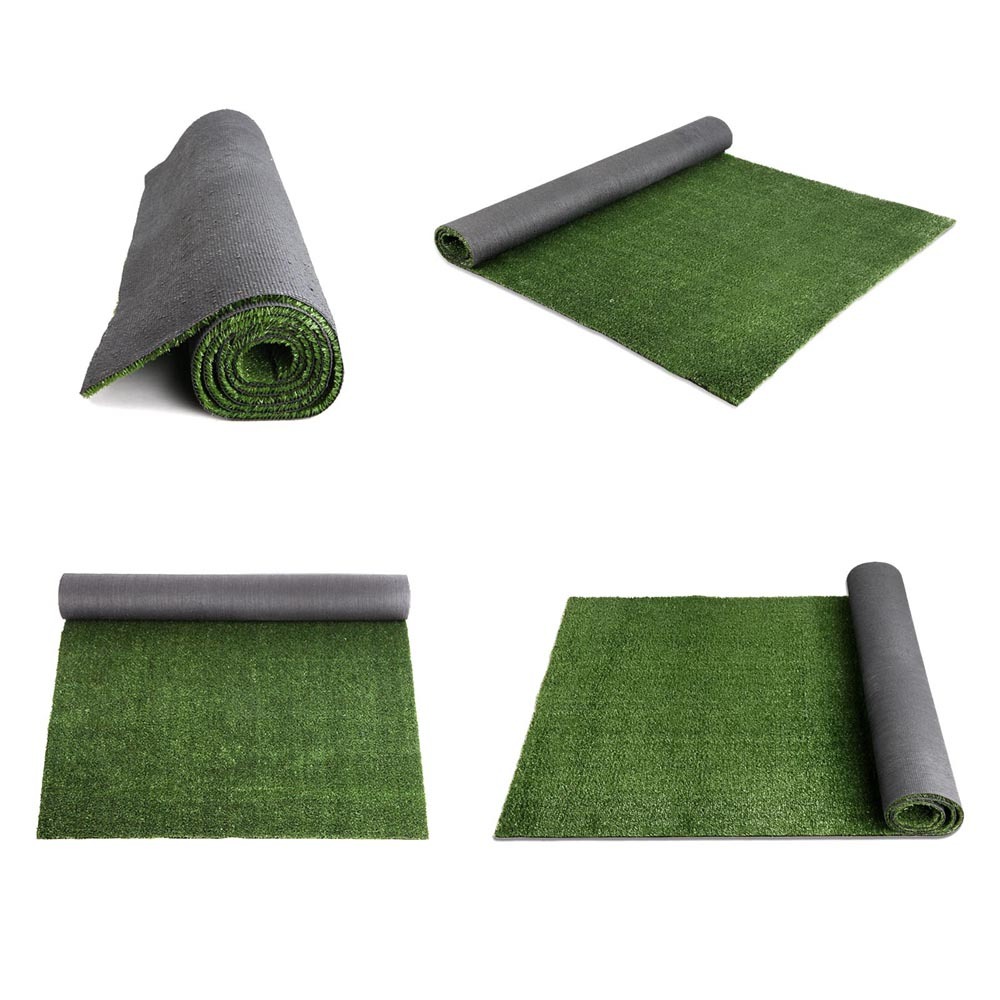 Césped sintético de césped artificial (tamaño personalizado de 0.7  pulgadas), alfombra de césped para interiores y exteriores, alfombra de  césped