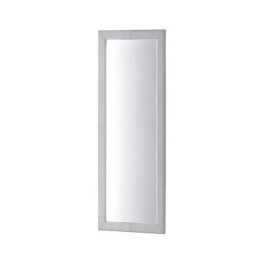 Espejo decorativo de colgar con marco Blanco 130x40 