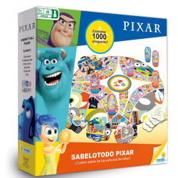 Juego de caja Sabelotodo Pixar juego de mesa