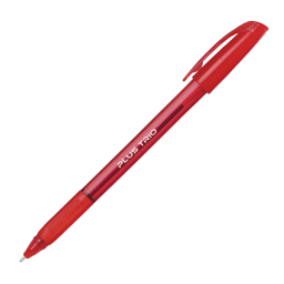 Bolígrafo Lapicera tinta gel roja trazo 1mm. Caja x 50