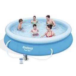 Gomón Piscina Inflable 3200 Lts Con Filtro y Bomba