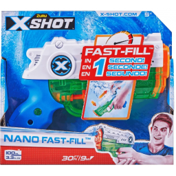 Pistola De Agua X-shot Micro Fast Fill Nano Water Warfare 