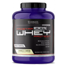Whey Protein Ultimate Nutrition Prostar sabor Vainilla pote de 2.39kg