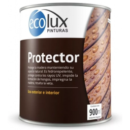 Protector De Maderas Int/ext 900 Ml Color Caoba Ecolux