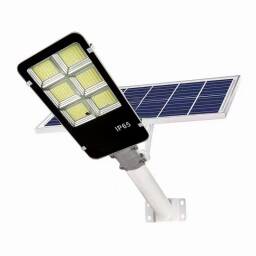Lampara Solar en brazo 100W Premium con accesorios
