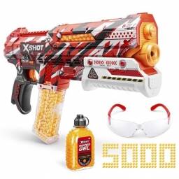Pistola XShot Hyper gel Clutch con 5000 pellets