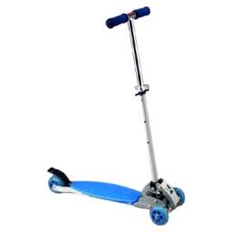 Monopatín Tripatín de 4 ruedas Scooter Azul