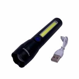 Linterna Recargable C/USB 5W 120 Lumens