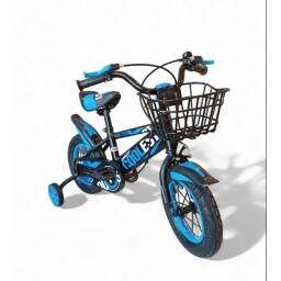 Bicicleta de nios Coolest Azul rod. 12 - canasto y rueditas