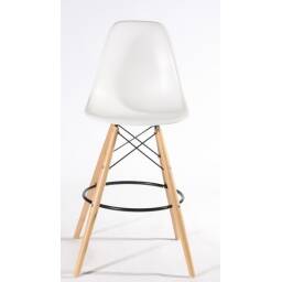 Taburete eames con patas de madera, diseo interior