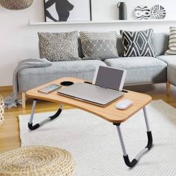 Mesa de Desayuno Porta Vaso y Porta Tablet