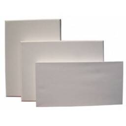 Lienzo cuadro blanco con bastidores  40 x 50 cm