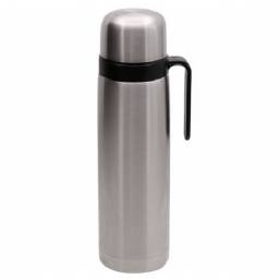 Termo acero inox 1 litro - conserva temperatura mate - pico cebador