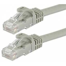 Cable de red 1m rj45 con fichas armado ethernet utp