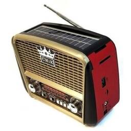 Radio Solar Vintage - Am  Fm - Usb - parlante bluetooth
