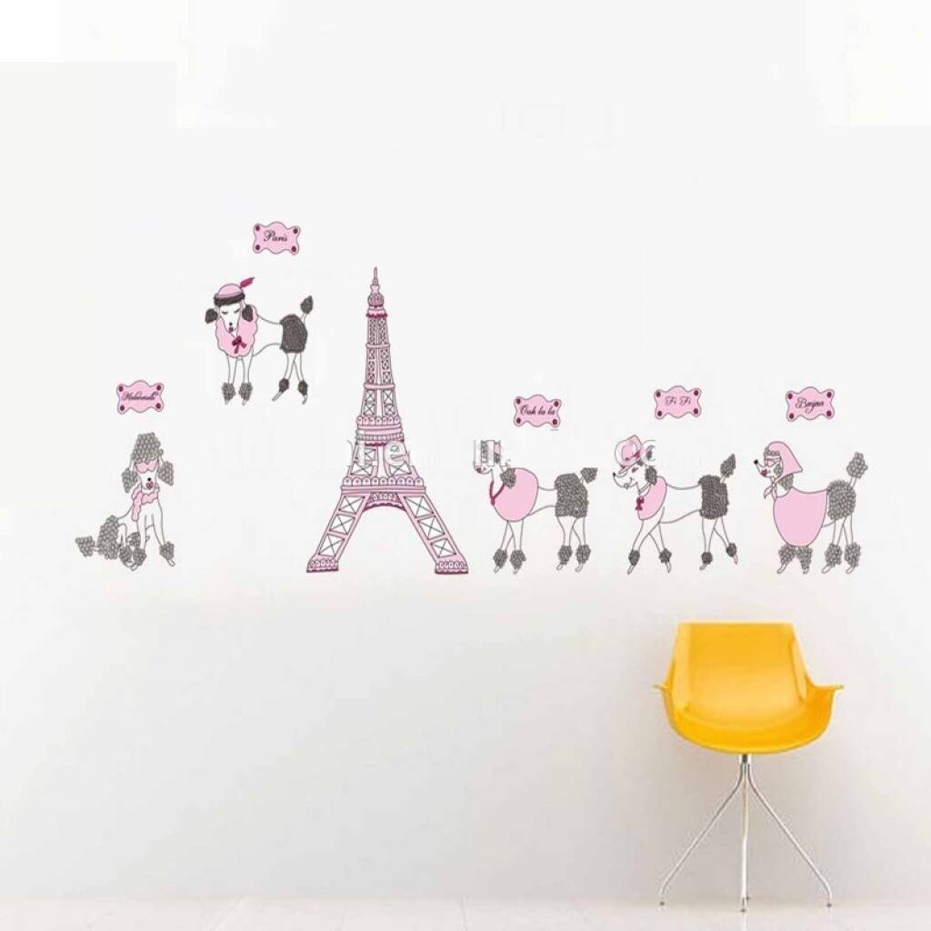 Vinilo decorativo Torre Eiffel Paris - Papel tapiz adhesivo pared Hogar  Vinilos decorativos